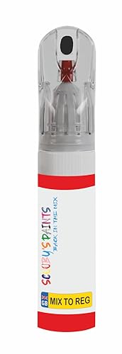 Custom Paint by Registration Number - 20ml Precision Scratch Repair with Needle & Brush - UK Mixed Automotive Pen (Paint Only)