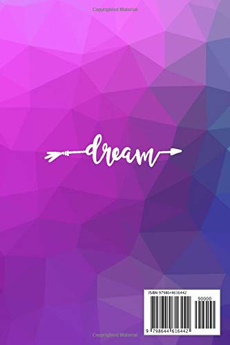 Follow your dreams: Motivational/ inspirational Notebook, Journal, Dairy, Blank lined Notebook, Pages:120, Size : 9*6 in - Image 2