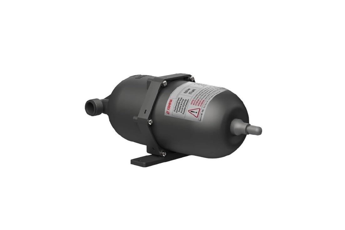 Fiamma A20 Restyling Vaso de Expansión para Bomba de Agua 12V Compatible con Aqua 8 y Otras Bombas para Autocaravana, Camper, Vehículo Recreativo y Barco