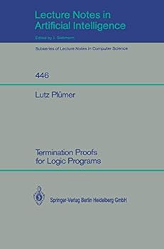 Paperback Termination Proofs for Logic Programs Book