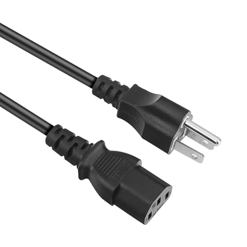 Cazxooy 5ft AC Power Cord Cable Compatible with SVS PB-3000 PB-4000 Ported Powered Subwoofer 3-Prong