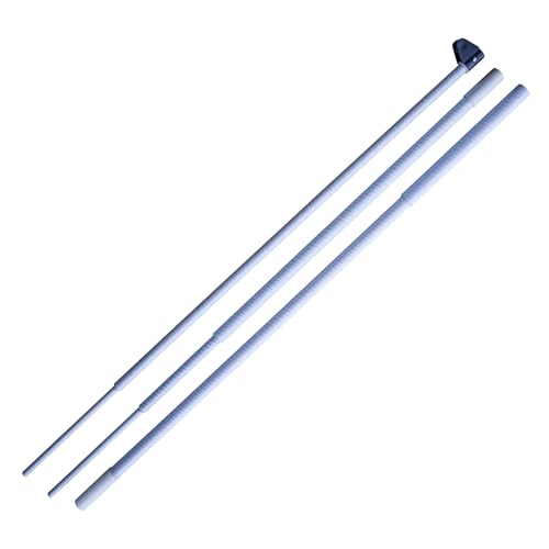 Dock Edge Supreme EZ-Stow Mooring Whips – Boat Dock Protection Kit | Premium 10’ Fiberglass Whips for Boats up to 21’ | Compact Storage | Complete Hardware & Spring Lines Included by Dock Edge - Used condition - CA$519.40