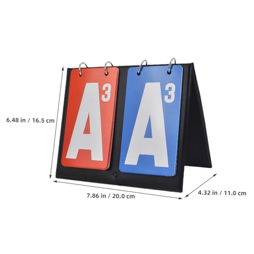 Marcador de Puntuación de Mesa con Volteo para Baloncesto, Béisbol, Tenis y Voleibol miniatura 6