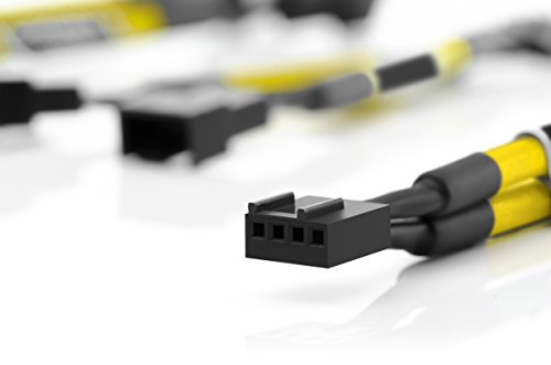 Image of Noctua NA-SYC1 chromax.Yellow, 4-Pin Y-Cables (Yellow)