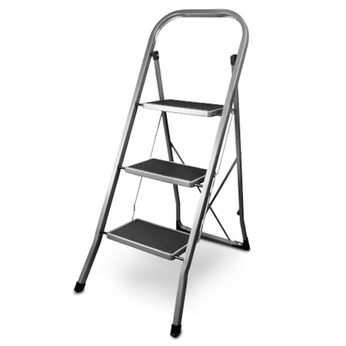 Siwitec Klapptritt 3 Stufen Stahlleiter