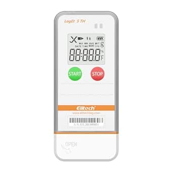 Elitech USB Digital Temperature Humidity Data Logger with Shadow Data Function