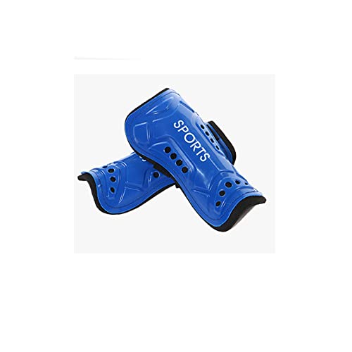 Soccer Shin Guards Kids Youth - Shin Pads Cushion Protection Reduce - Protection Breathable Shin Guards (Blue, S (3-6Y)) #TOP3