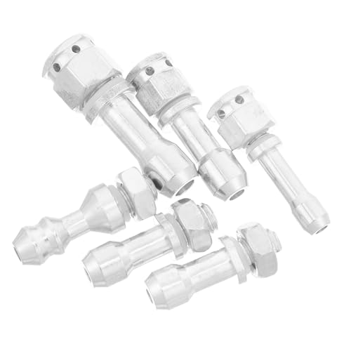 COLLBATH 6 Piezas Tubos de Ventilación para Olla Presión Reemplazo Válvulas de Seguridad de Aleación de Aluminio Compatibles con Múltiples Accesorios de Cocina Diseño Prueba de Fácil