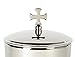Sudbury Last Supper Design Silver-Tone Ciborium with Cover, 6 Inch