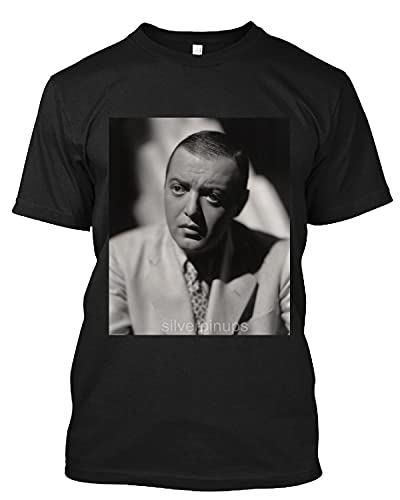 Orig 1930S #Peter Lorre #Dramatic Lighting Columbia Pictures Portrait by #Irving Lippman T Shirt Gift Tee for Men Women Black
