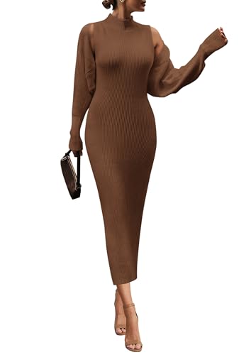 PRETTYGARDEN Women's Fall 2 Piece Outfits Knit Long Sleeve Cropped