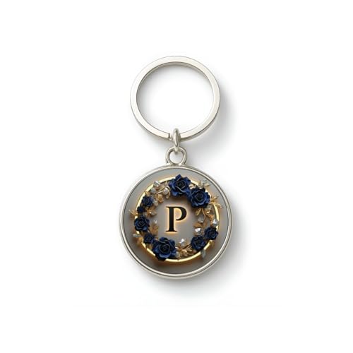 Image of magical gifts MG | Premium Alphabet & Initial Metal Keychain for Bags & Keys | Double-Sided | Personalized Initial Charm Keyring | Heavy-Duty Metal | Perfect for Gifting & Daily Use