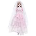 24.4in Bambola BJD 1/3 Mobile Ball Joint SD Bambola Avanzate Resina BJD Doll con Lungo Gonna Scarpa Parrucca Festival Migliore Regali