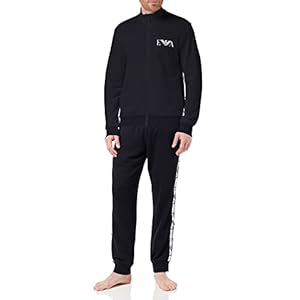 Emporio Armani Mens Emporio Armani Men’s Iconic Terry Sweater and Trouser Set