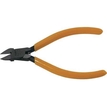 Amazon トップ Top プラスチックニッパ バネ付 フラット刃 Pln 125 Diy 工具 ガーデン