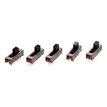 Micro Slide Switch 5pcs 4 Position Mini 5mm Toggle Micro Switch Miniature 10P 2P4T Toggle Switch