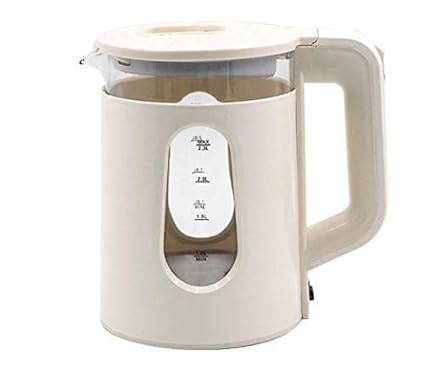Ad Fresh Electric Kettle Double Wall, 2.3L Electric Tea Kettle Stainless Steel Interior,2000W Cool Touch Water Kettle, BPA-Free & Cordless, Auto Shut-Off & Boil-Dry Protection, 220V