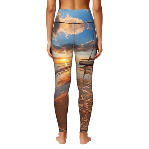 Leggings de mujer con veleros: ropa para el clima ideal para entrenar al aire libre 4