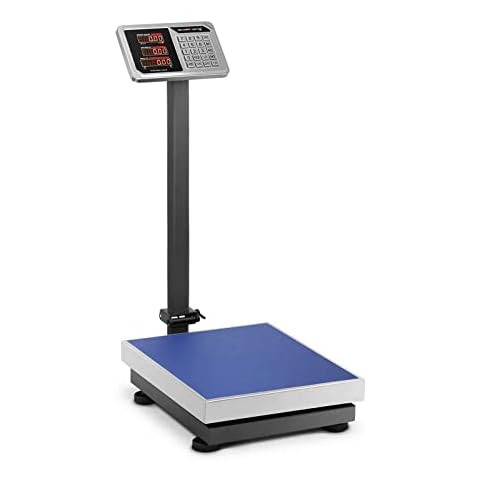 Steinberg Systems Industrial Platform Scale Floor Scale Warehouse Weigher 150kg/20g 50x30cm SBS-PF-150/20E (Folding, Energy-Saver Mode, Built-In Battery, 3 LED Displays) Cover