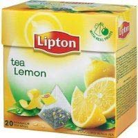 Lipton Lemon Tea Aromatisierter Schwarztee 12 x 20...