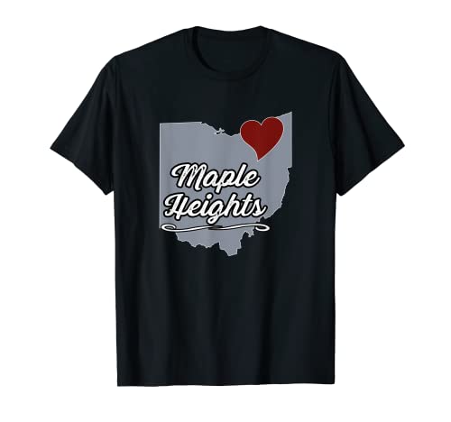 Maple Heights - Ohio | OH USA CITTÀ, Souvenir City State - Maglietta