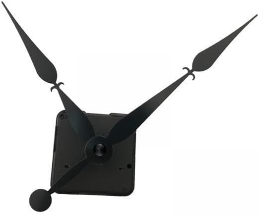 2xClock Movement Mechanism Long Shaft Clock Hands Clock Replacement Parts Black | Home & Garden | Home D?©cor | Clocks | Replacement Parts & Tools