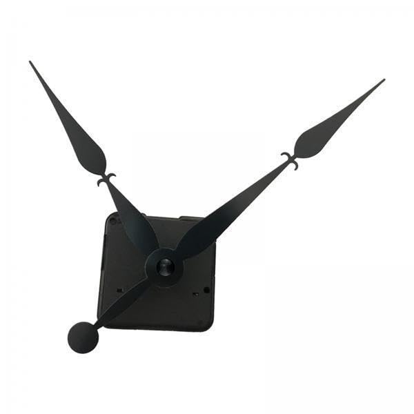 ATORSE 4xClock Movement Mechanism Long Shaft Clock Hands Clock Replacement Parts Black-image-10