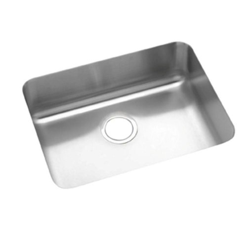 Elkay ELU2115 Gourmet Lustertone Undermount Sink, Stainless Steel, Lustertone Satin, Single-Bowl