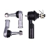 IEQFUE Ball Joint Kit Tie Rod End Set 70902-G01 70902-G02 Steering Back Outer Ball Joint 70695-G01 Compatible with 36V EZGO Electric Gas 2001 1/2 Up TXT Golf Cart