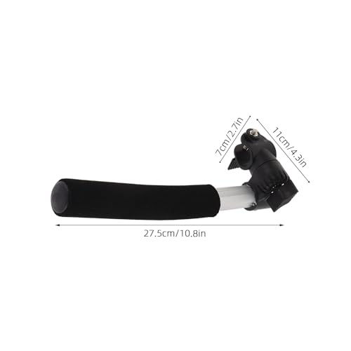 Extensor de comodidad para silla de ruedas STOBAZA de acero inoxidable y plástico 4