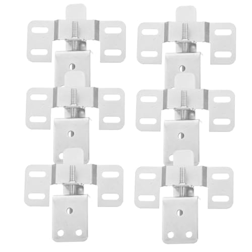 Image of 6pcs Adjustable Picture Frame Hanging Kit Heavy-Duty Hooks for Art and Large Frames Easy Installation Picture Hanging Hardware for Secure Wall Display