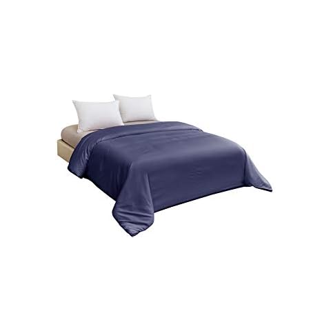 STRATO COTTON, Microfiber, Navy, Double Duvet Cover (200x200 cm) Cover