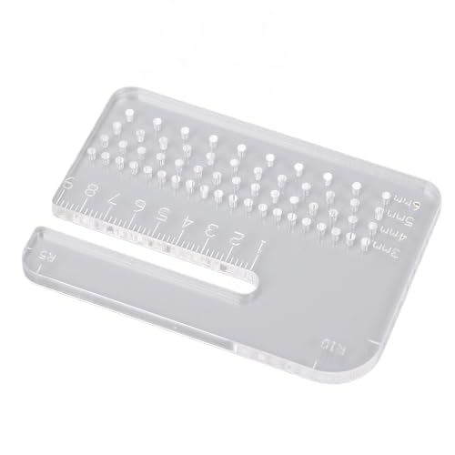 Ferramentas de Perfuração de Couro, Extrator de Perfuração de Couro Acrílico de 4 Mm de Espessura, P