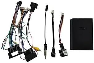 Car Radio Fascia Installation Panel For Ford Edge 2 2015-2018 Android 2 Din Stereo Mounting Bezel Faceplate Frame Kit