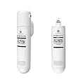 GE Single Stage Under Sink Water Filtration System & Filter | Reduces 95+ Impurities including Lead, Chlorine, Arsenic | Easy Install | Twist & Lock Design | GXK140TNN, FQK1R