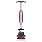 Hoover Commercial Orbiter Hard Floor Cleaner Machine, Multi-Purpose Hardwood Wood Laminate Carpet Tile Concrete Grout Marble Floor Cleaning, CH80100, Black