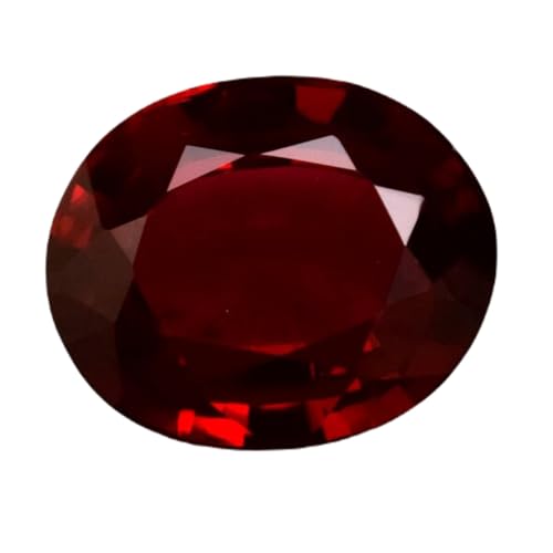 Grenat naturel vrac pour créer votre bague personnalisée, gemme ovale 12.5mm bricolage