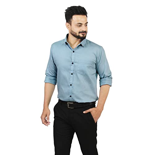 Image of Men's Cotton Full Sleeve Formal, Casual, Regular Shirt | Ideal, Office Wear