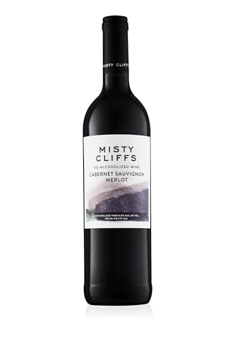 Misty Cliffs Non-Alcoholic Cabernet Merlot Wine 1 Pack