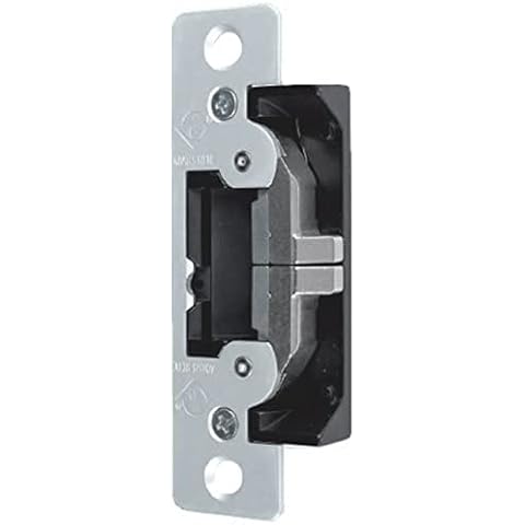 Adams Rite 7400 Series Clear Anodized Zinc Aluminum Alloy UltraLine Electric Strike, 12/24 VAC/VDC (Pack of 1) Cover