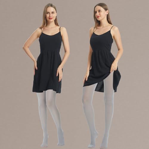 MANZI Sparkly Tights for Women, Metallic Shimmer, 50 Denier, Opaque, High Rise (Pack of 2)2