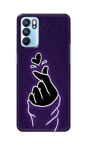 Image of Printed Hard Back Cover Case for Oppo Reno6 5G | Oppo Reno 6 5G Back Cover (Famous South Korean K-Pop Music Icon) -1111