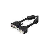  Valueline CABLE-188/10 Cable DVI 10 m DVI-I Negro - Cables DVI (10 m, DVI-I, DVI-I, Negro, Níquel, Male Connector/Female Connector)