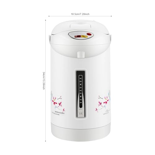 Calentador eléctrico de agua 3.17 Qt acero inoxidable blanco miniatura 2