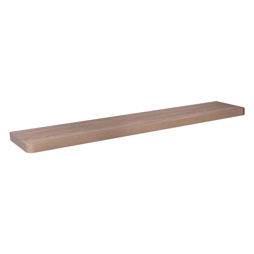 Velano - Bücherregal Wand - 3er Set Wandregal 118x24 cm - Regal Wand - Schweberegal - Hängeregal - Regalbrett - Vintage Grau - Küchenregal - Bücherregal Kinder - Deko Wohnzimmer - Gewürzregal