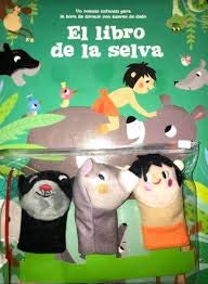 Un cuento infantil para la hora de dormir con títeres de dedo: El libro de la selva