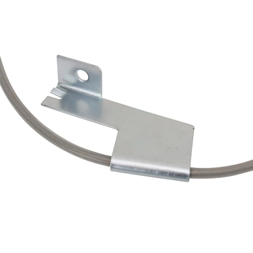 Image of TRQ Front Brake Hose Set Compatible with 1995-1999 Chevrolet C1500 Suburban 1989-2000 C2500 1996-1999 C2500 Suburban 1988-2000 C3500 GMC