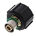PEX Press Port Adapter, 3/8" Press x 1/2" Port, Zero Lead