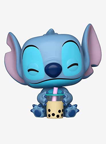 Funko Disney Lilo &Amp; Stitch Pop! Stitch (Con Boba) - Figura De Vinilo