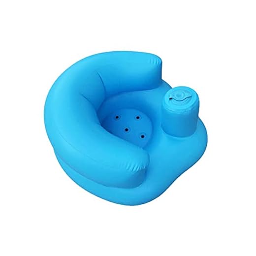 Badstol Uppblåsbara barns soffa bärbar baby stol multifunktionell baby badstolar baby lounger for barn strand fåtölj barnstol (Color : C)